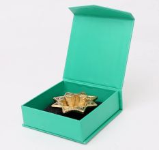 Hindu religious Brass Open Flower Oil Lamp