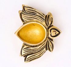 Brass Lotus Flower Oil Diya Lamp Festival Decoration