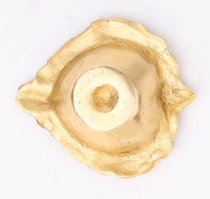 Brass Heart Shaped Oil Lamp Diya For Diwali Festival