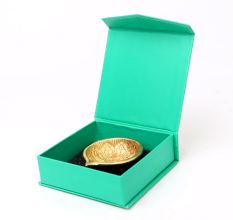 Festival Big Flower Engraved Diya Oil Lamp