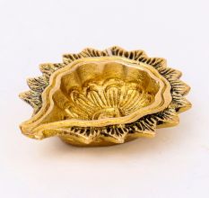 Brass Flower Bud Home Temple Mandir For Diwali Decoration