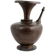 Brass Holy Water Pot With Spout  Kitchenware