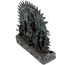 Hand made Brass Dokra Idol Wall Hanging