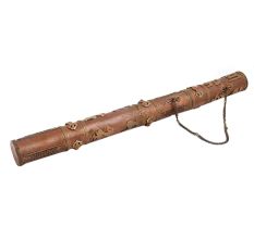 Copper With Brass Tibetan Scroll Holder Message Box
