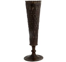 Brass Floral Pot carved Islamic Art