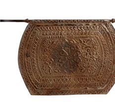 Hand carved Pooja Fan With Handle For Temple