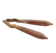 Kashmiri Brass Nut Cracker With Wooden Handle