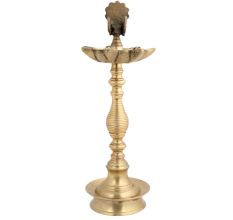 Brass Peacock South Indian Oil Lamp Diwali Decoration