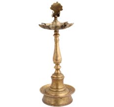 Traditional Peacock South Indian Oil Lamp