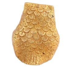 Golden Brass Owl Paper Weight