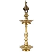 Brass Peacock Design Diya Oil Lamp