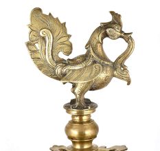 Brass Peacock Oil lamp Diya Hindu Pooja Spiritual