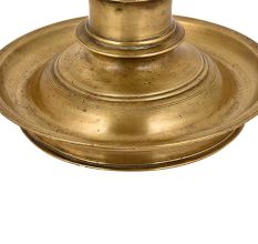 Tall Brass Peacock Oil lamp Diya
