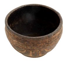 Old Ribbon Design Rice Measuring Pot
