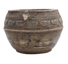 Brass Rice Measuring Pot Traditional Design