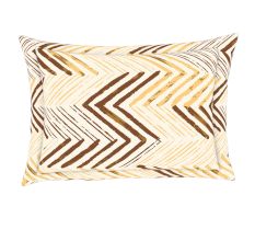 Spaces 104 TC Cotton Double Bed Sheet with 2 Pillow Covers In Brown