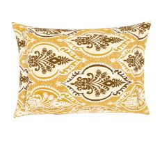 Spaces 104 TC Cotton Double Bed Sheet with 2 Pillow Covers