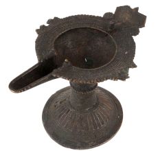 Brass Oil lamp Dhokra Tribe Handcrafted Oil Lamp