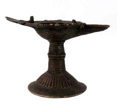 Brass Oil lamp Dhokra Tribe Handcrafted Oil Lamp