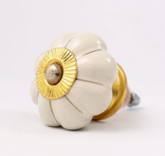 Cream Golden Melon Knob