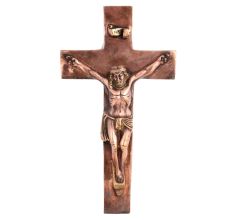 Copper Jesus Crucifixion Statue Religious Gift