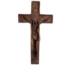Copper Jesus Crucifixion Statue Religious Gift