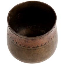 Vintage Brass Grain Measuring Cup