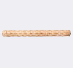 Natural Big Round Rattan Cabinet Handles 8 Inch