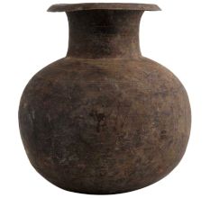 Brass Round Base Holy Water Pot From Orissa
