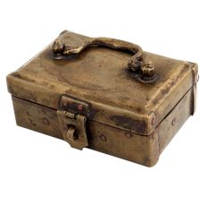 Brass Rectangular Six Compartment Box