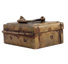 Brass Rectangular Six Compartment Box