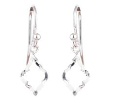 92.5 Sterling Silver Designer Dangle Earrings For Girls