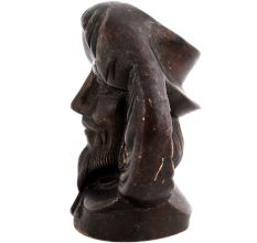 Pirate Head Mug Shaped Brass Pen Holder