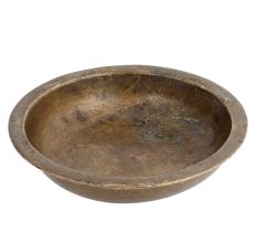 Rustic Brass Open Bowl For Decoration