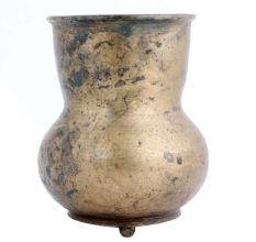 Brass Hour Glass Shaped Milk Pot