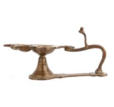 Brass 6 Wick Or Cavity With Cobra Head And Long Handle