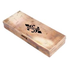 Long Rectangular Vintage Brass Letter Box