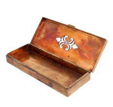 Long Rectangular Vintage Brass Letter Box