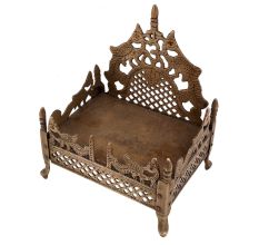 Brass Religious Throne Singhasan For God And Goddess