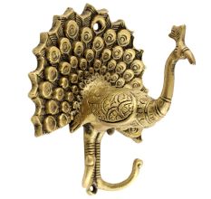 Golden Brass Decorative Wall Hook Hanger
