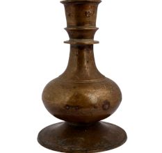 Brass Vintage Broad Base Hookah Base Or Vase