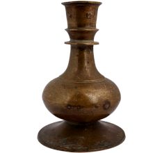 Brass Vintage Broad Base Hookah Base Or Vase