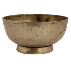 Used Brass Serving Bowl For Decoration
