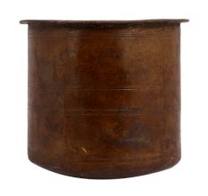 Old Copper Charnamrit Or Holy Water Cup