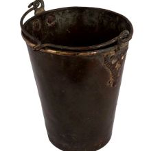 Brass Golden  Water bucket With Swing Handle