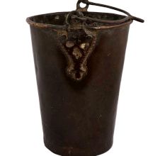 Brass Golden  Water bucket With Swing Handle