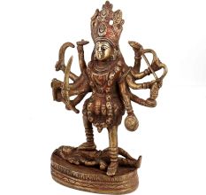 Brass Indian Shiva Kaali Vaishno Idol