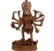 Brass Indian Shiva Kaali Vaishno Idol