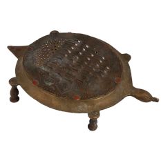 Brass Tortoise Shape Indian Grater