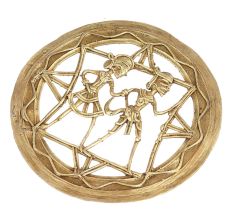 Brass Dhokra Art Hanging Tribal For Home Decoration